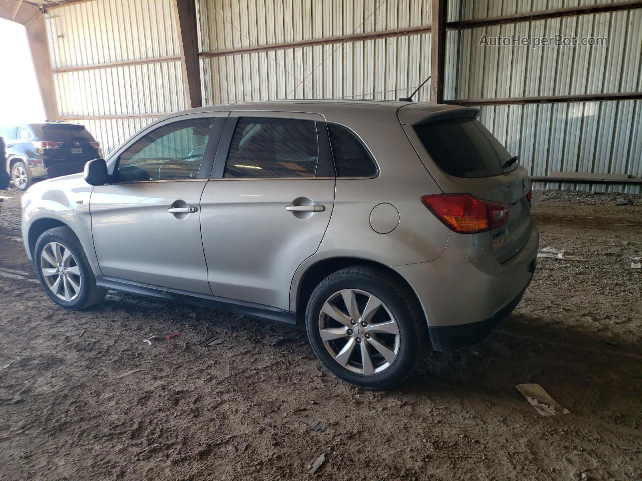 2015 Mitsubishi Outlander Sport Se Silver vin: 4A4AP4AU2FE051836