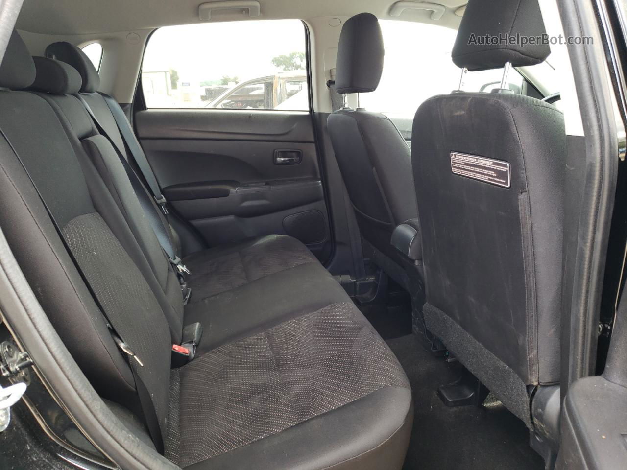 2015 Mitsubishi Outlander Sport Se Black vin: 4A4AP4AU2FE055384