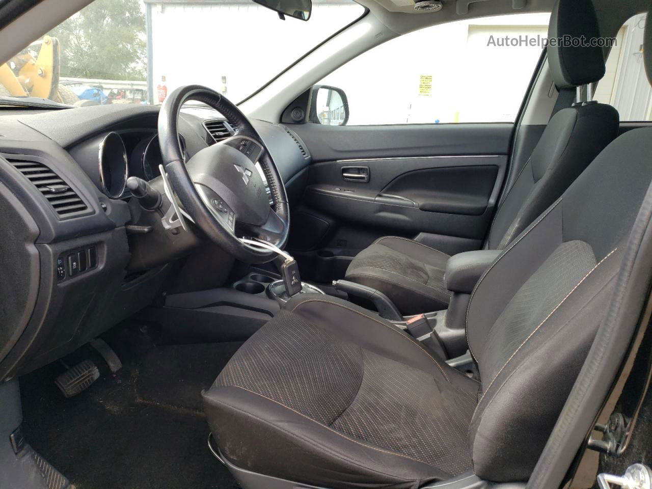 2015 Mitsubishi Outlander Sport Se Black vin: 4A4AP4AU2FE055384