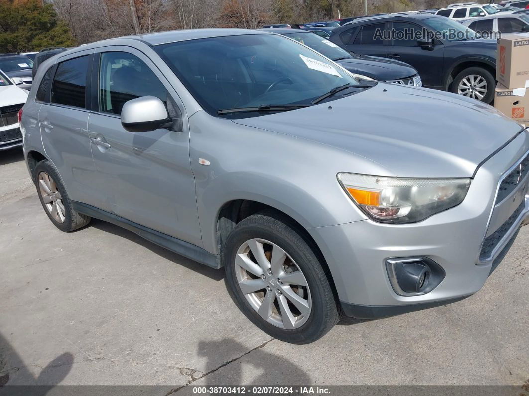 2013 Mitsubishi Outlander Sport Se Silver vin: 4A4AP4AU3DE008278