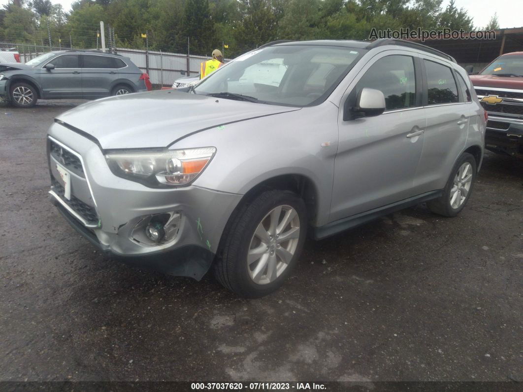 2013 Mitsubishi Outlander Sport Se Silver vin: 4A4AP4AU3DE018504