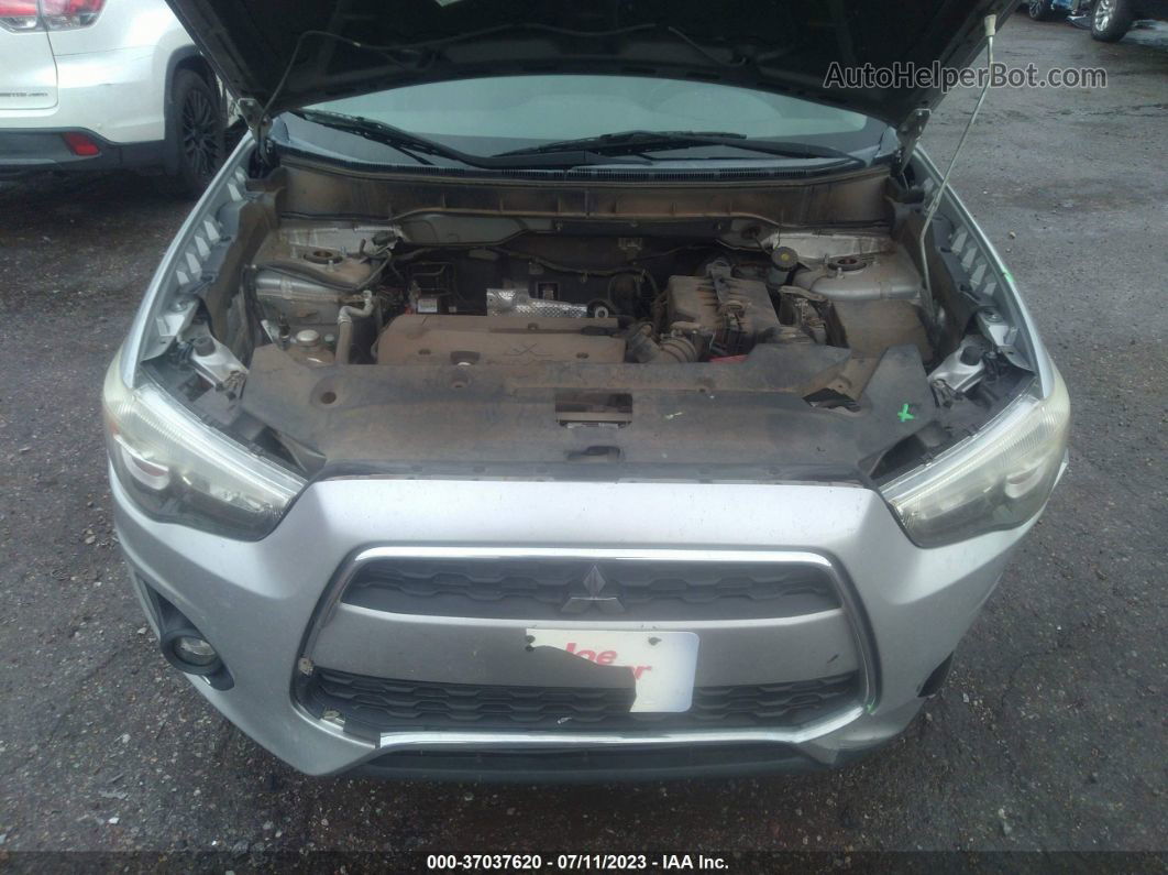 2013 Mitsubishi Outlander Sport Se Silver vin: 4A4AP4AU3DE018504