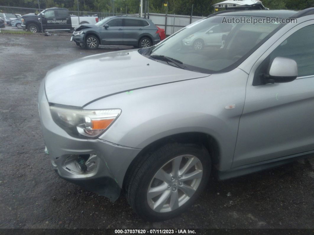 2013 Mitsubishi Outlander Sport Se Silver vin: 4A4AP4AU3DE018504