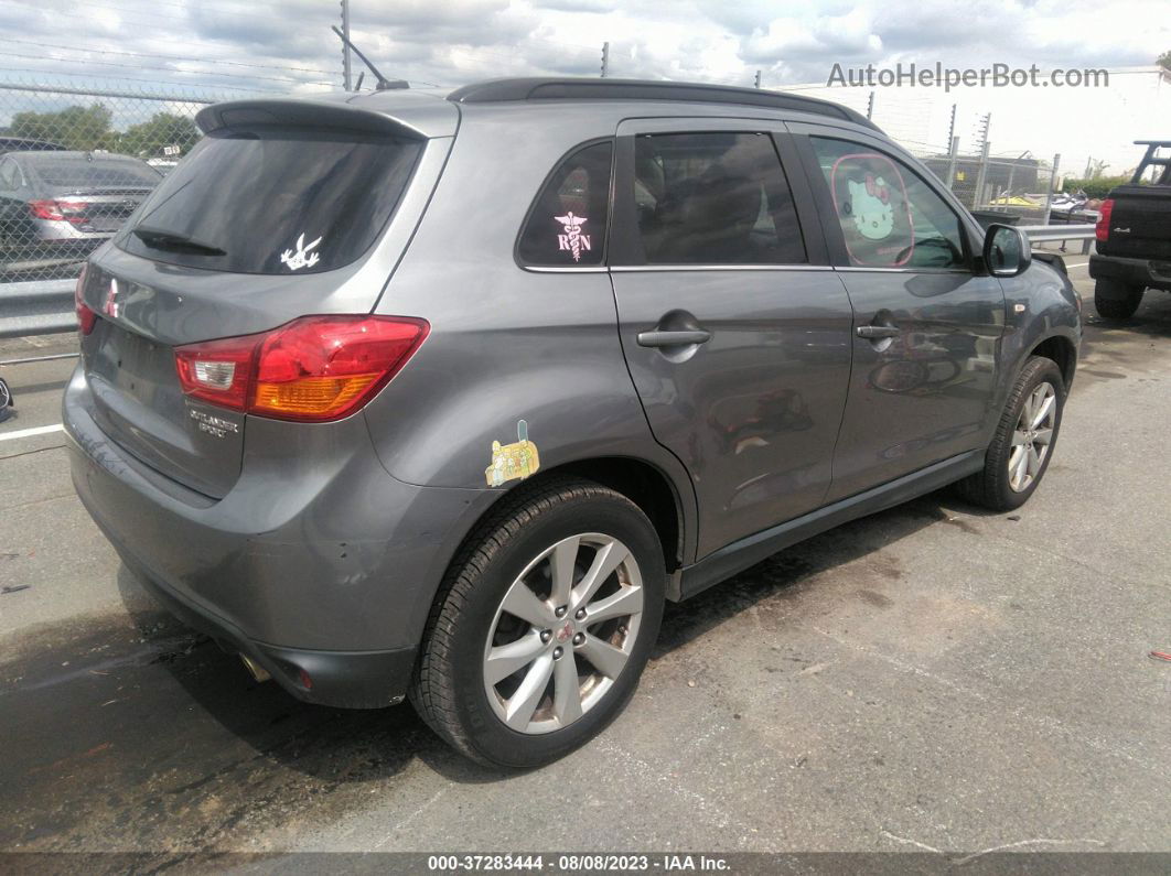 2013 Mitsubishi Outlander Sport Se Серый vin: 4A4AP4AU4DE019628