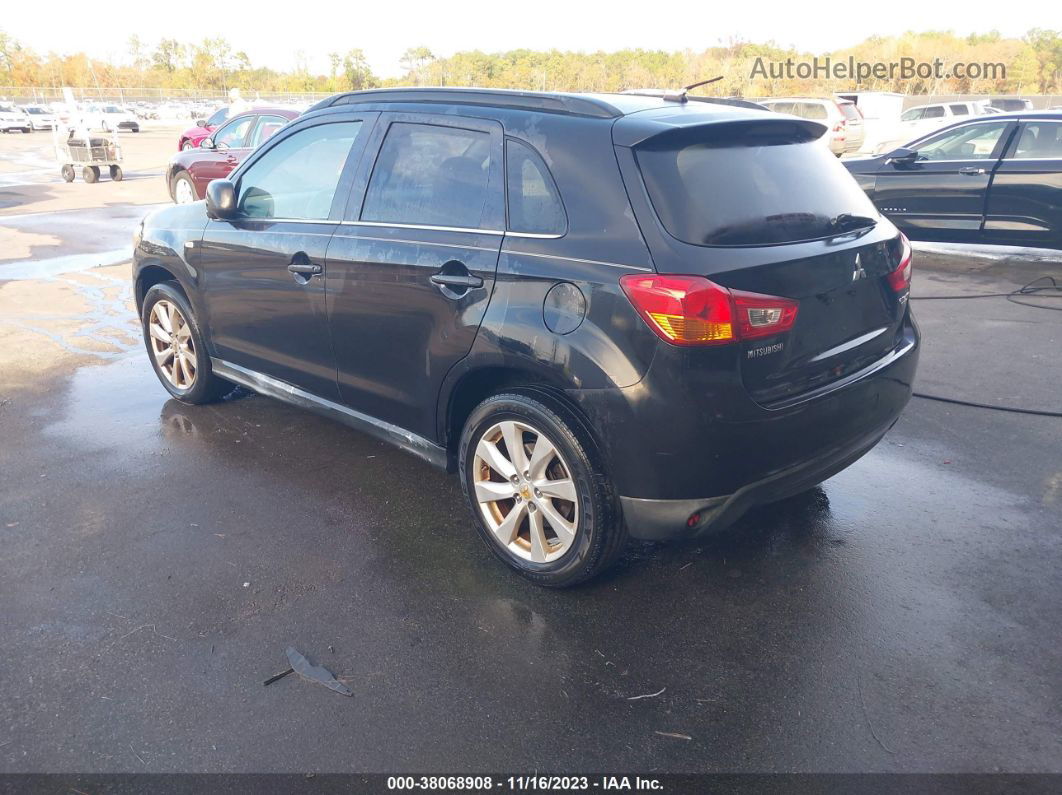 2013 Mitsubishi Outlander Sport Se Черный vin: 4A4AP4AU5DE015166