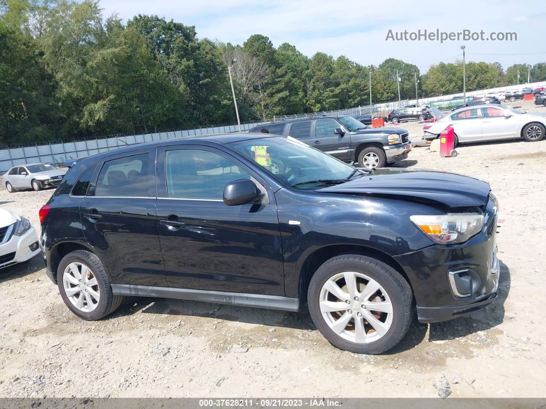 2013 Mitsubishi Outlander Sport Se Black vin: 4A4AP4AU5DE015331