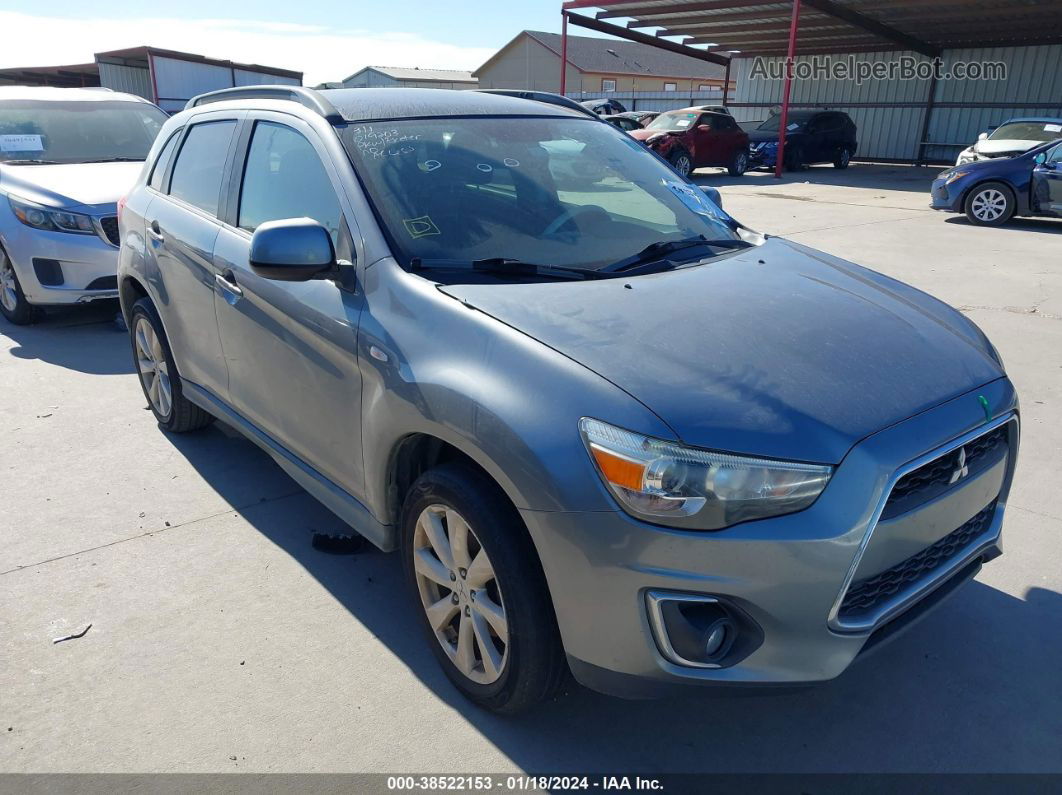 2013 Mitsubishi Outlander Sport Se Silver vin: 4A4AP4AU5DE019203