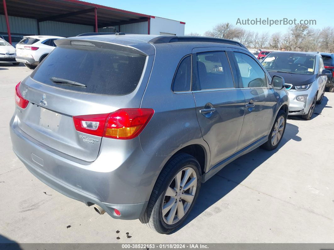 2013 Mitsubishi Outlander Sport Se Silver vin: 4A4AP4AU5DE019203