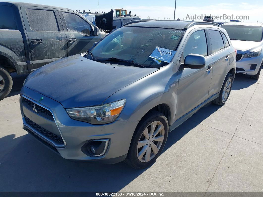 2013 Mitsubishi Outlander Sport Se Silver vin: 4A4AP4AU5DE019203