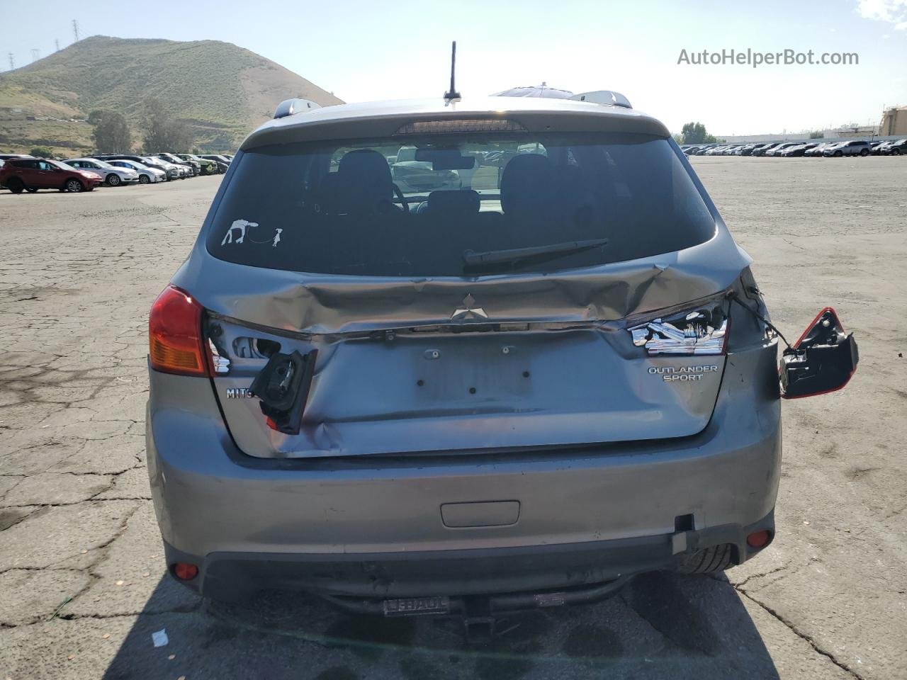 2015 Mitsubishi Outlander Sport Se Угольный vin: 4A4AP4AU5FE015123