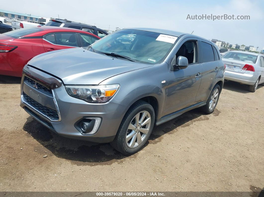 2015 Mitsubishi Outlander Sport Se Gray vin: 4A4AP4AU5FE056979