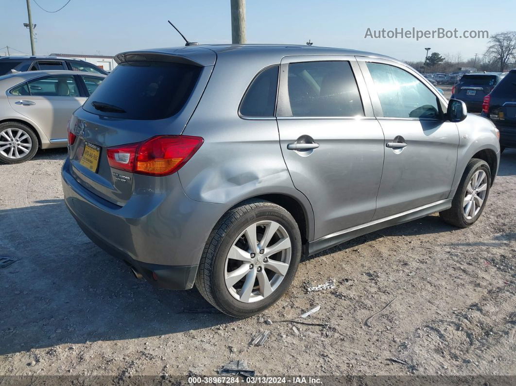 2013 Mitsubishi Outlander Sport Se Gray vin: 4A4AP4AU6DE012809