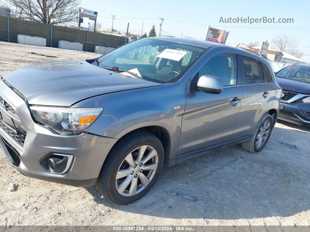 2013 Mitsubishi Outlander Sport Se Gray vin: 4A4AP4AU6DE012809