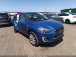 2015 Mitsubishi Outlander Sport Se Blue vin: 4A4AP4AU6FE054285