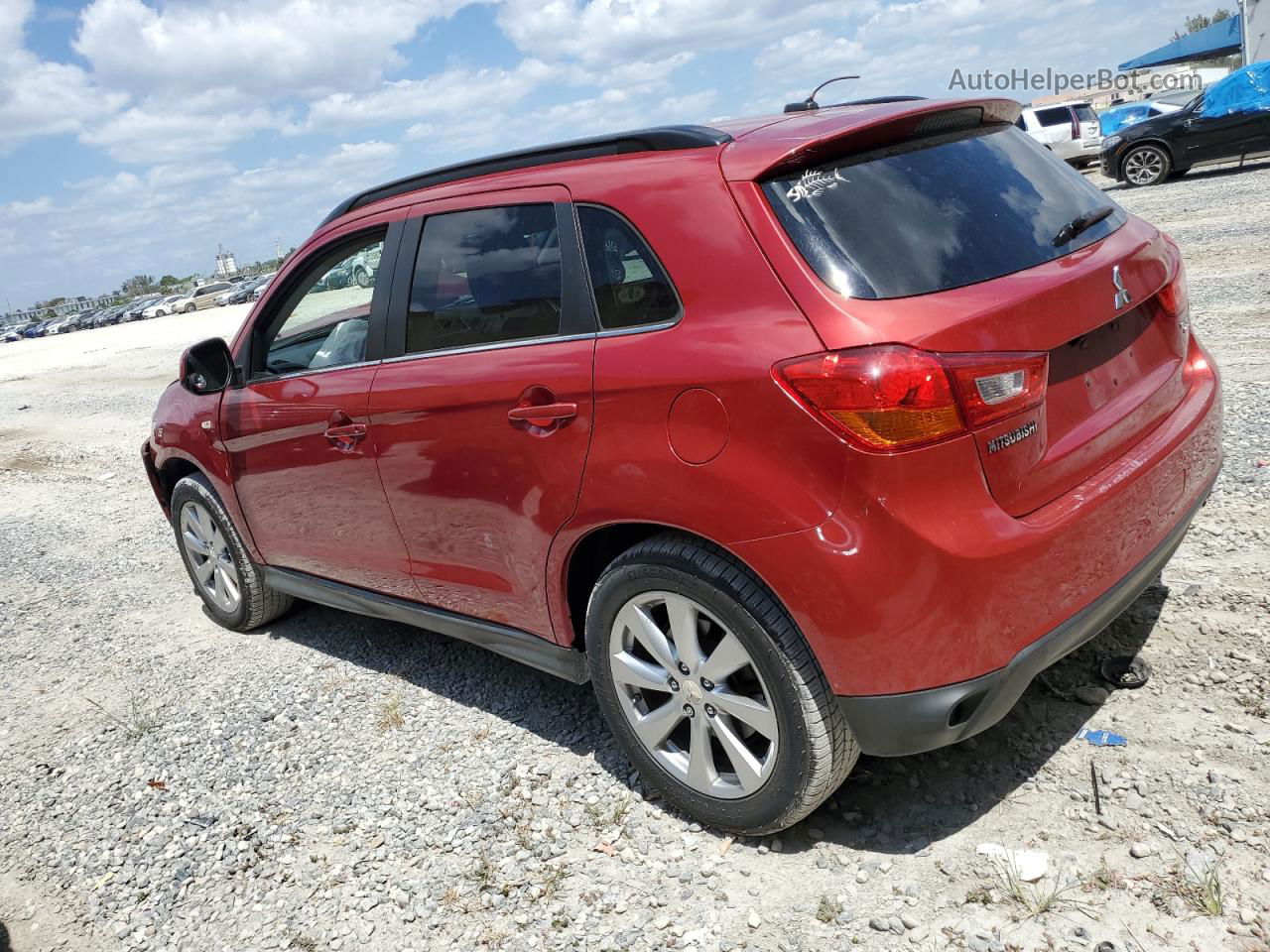 2015 Mitsubishi Outlander Sport Se Red vin: 4A4AP4AU7FE011221