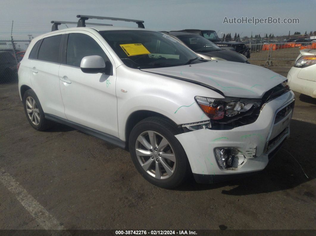 2015 Mitsubishi Outlander Sport Se Белый vin: 4A4AP4AU7FE042209