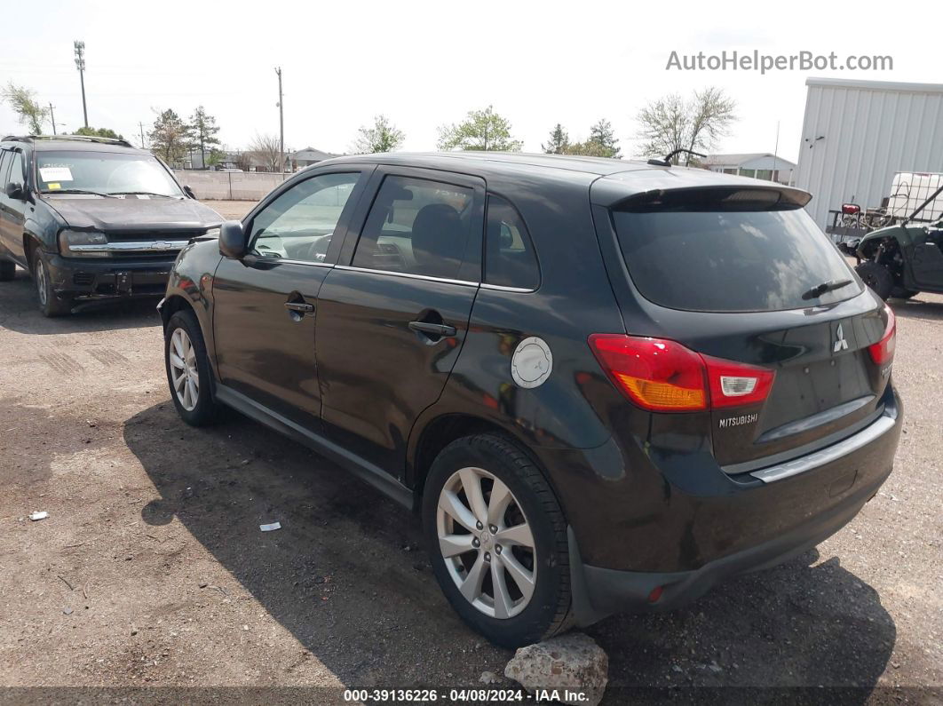 2013 Mitsubishi Outlander Sport Se Черный vin: 4A4AP4AU8DE012634