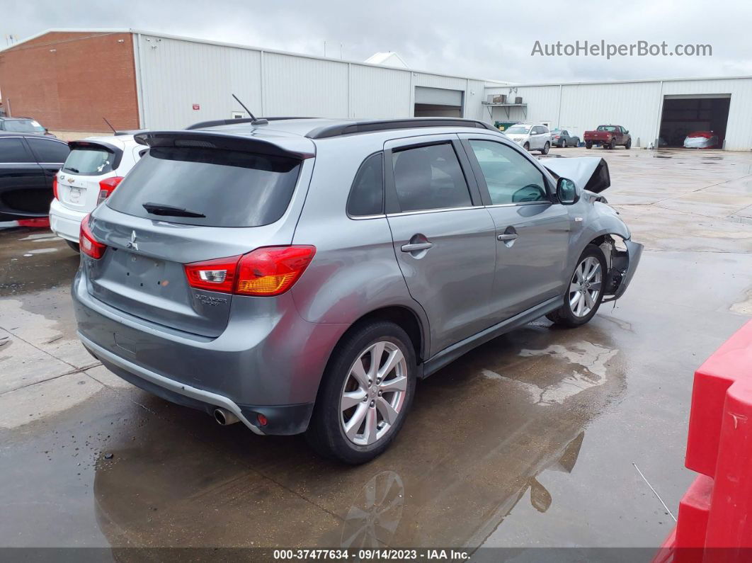 2013 Mitsubishi Outlander Sport Se Gray vin: 4A4AP4AU9DE007359