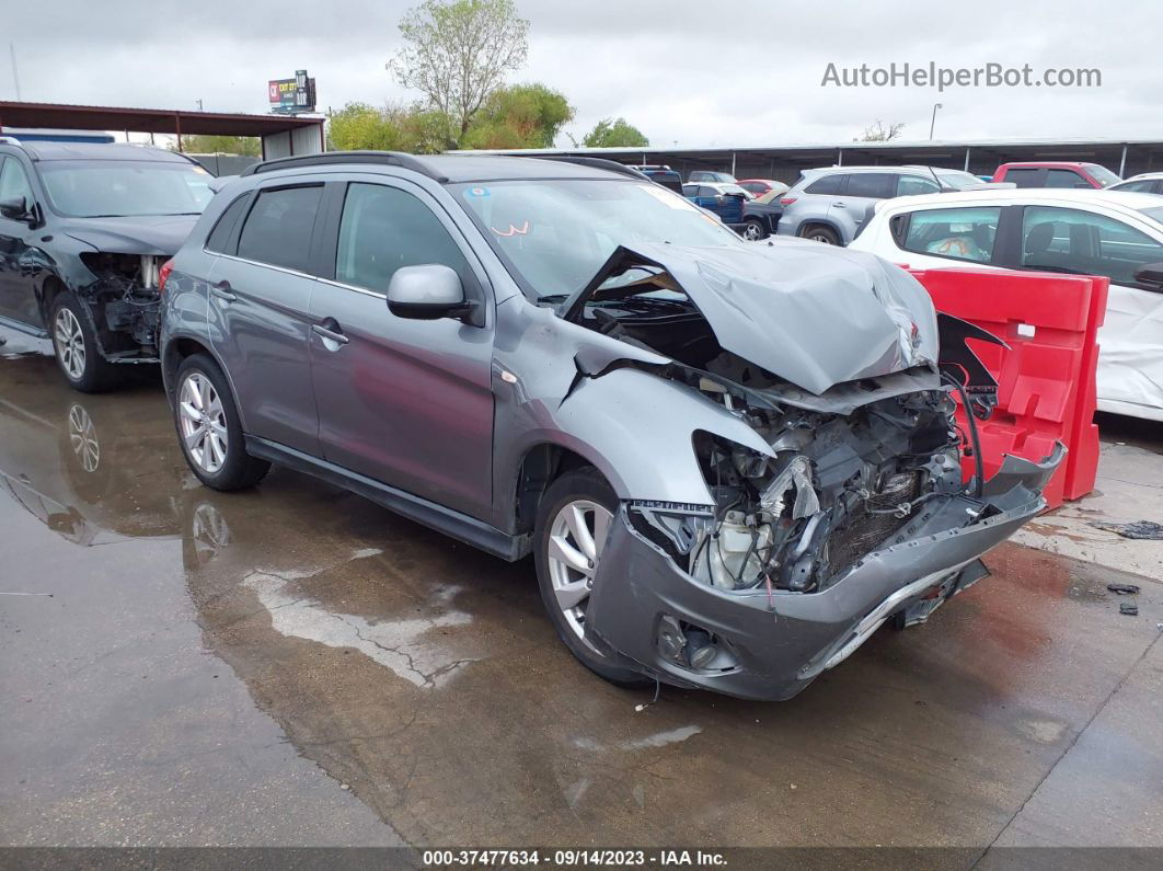 2013 Mitsubishi Outlander Sport Se Gray vin: 4A4AP4AU9DE007359