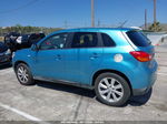 2013 Mitsubishi Outlander Sport Se Blue vin: 4A4AP4AUXDE009718