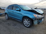 2014 Mitsubishi Outlander Sport Se Turquoise vin: 4A4AP4AUXEE017111