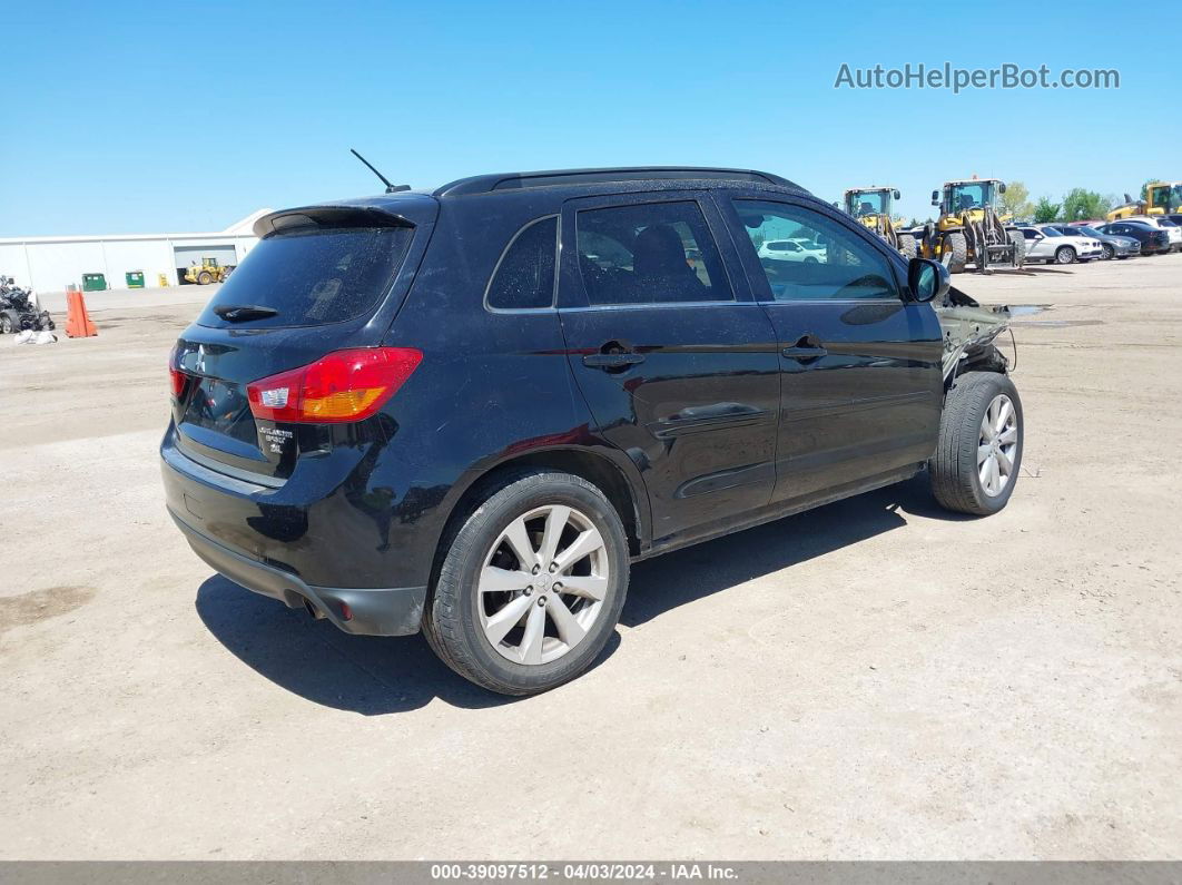 2015 Mitsubishi Outlander Sport Gt Черный vin: 4A4AP4AW2FE042684