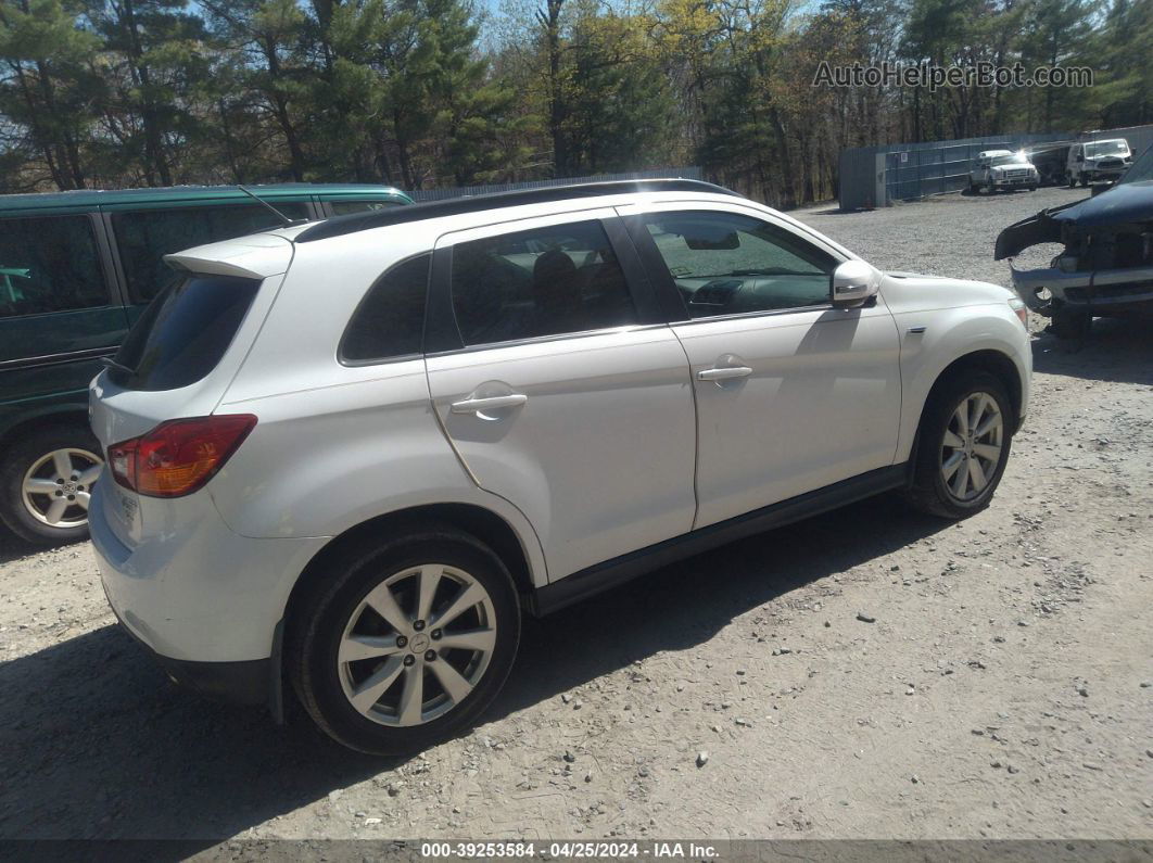 2015 Mitsubishi Outlander Sport Gt White vin: 4A4AP4AW5FE046034