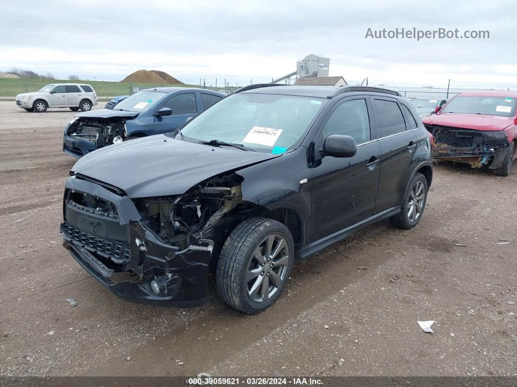 2013 Mitsubishi Outlander Sport Le Black vin: 4A4AP5AU3DE025362