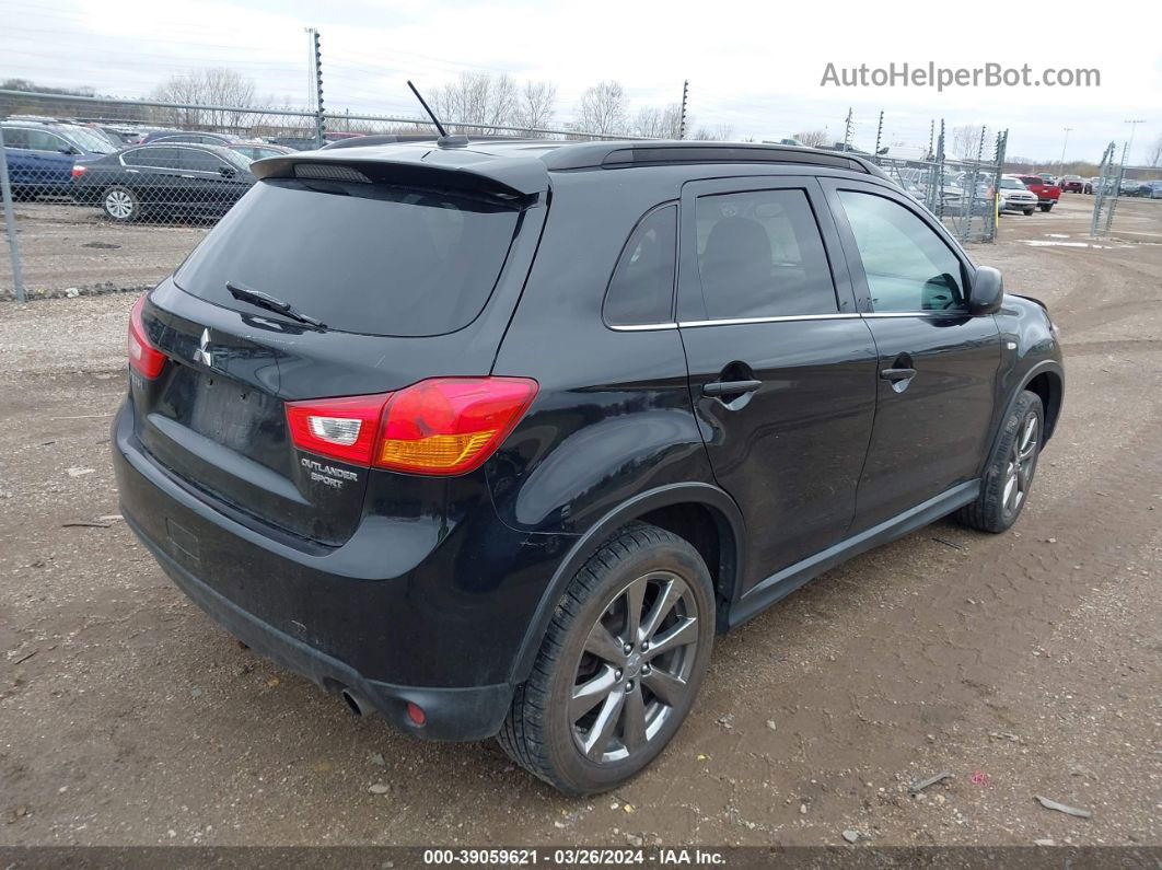 2013 Mitsubishi Outlander Sport Le Black vin: 4A4AP5AU3DE025362