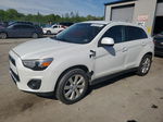 2014 Mitsubishi Outlander Sport Es White vin: 4A4AR3AU0EE027330