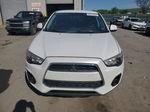 2014 Mitsubishi Outlander Sport Es White vin: 4A4AR3AU0EE027330