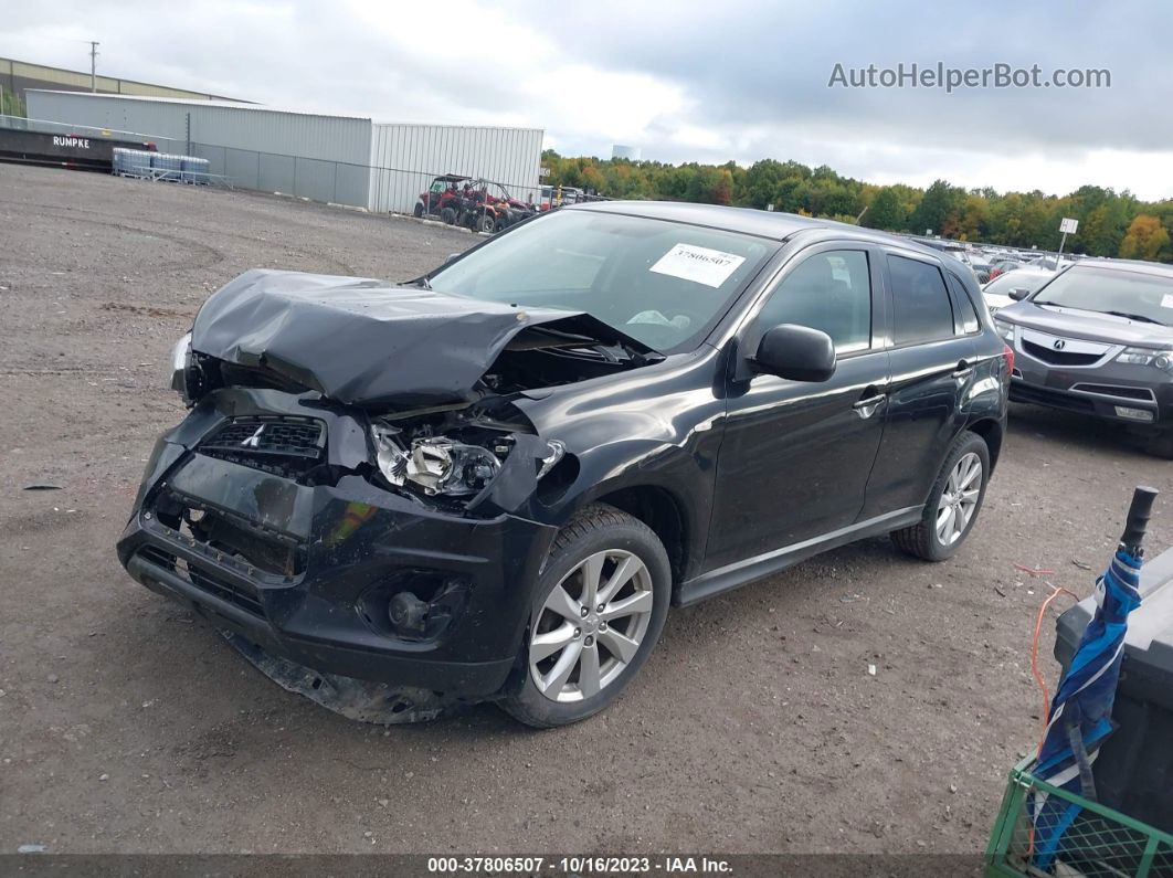 2015 Mitsubishi Outlander Sport Es Black vin: 4A4AR3AU0FE007824