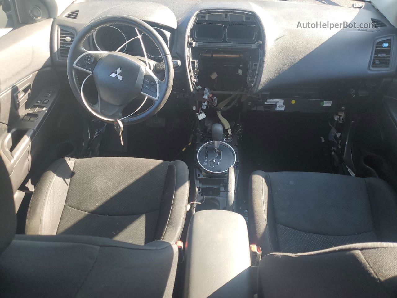 2015 Mitsubishi Outlander Sport Es Серебряный vin: 4A4AR3AU0FE017303