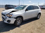 2015 Mitsubishi Outlander Sport Es White vin: 4A4AR3AU0FE045358