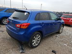 2015 Mitsubishi Outlander Sport Es Синий vin: 4A4AR3AU0FE061415