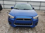 2015 Mitsubishi Outlander Sport Es Синий vin: 4A4AR3AU0FE061415