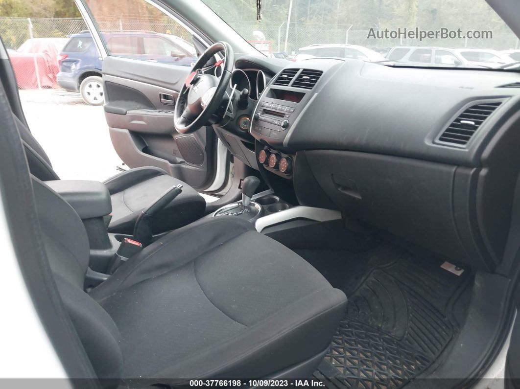 2013 Mitsubishi Outlander Sport Es Белый vin: 4A4AR3AU1DE014441