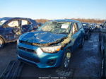 2013 Mitsubishi Outlander Sport Es Blue vin: 4A4AR3AU1DE017713