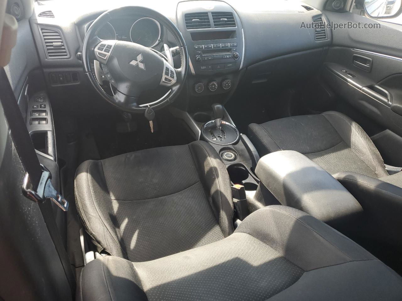 2013 Mitsubishi Outlander Sport Es Silver vin: 4A4AR3AU1DE023740