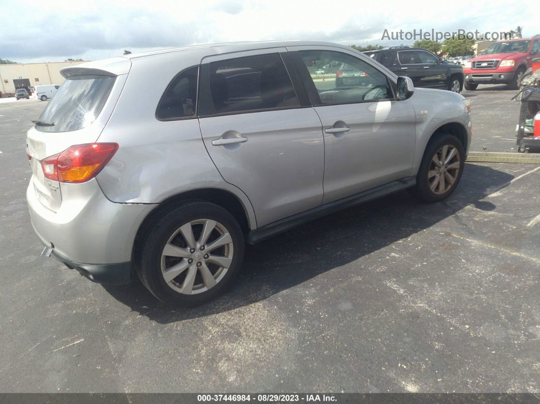 2015 Mitsubishi Outlander Sport Es Silver vin: 4A4AR3AU1FE003054