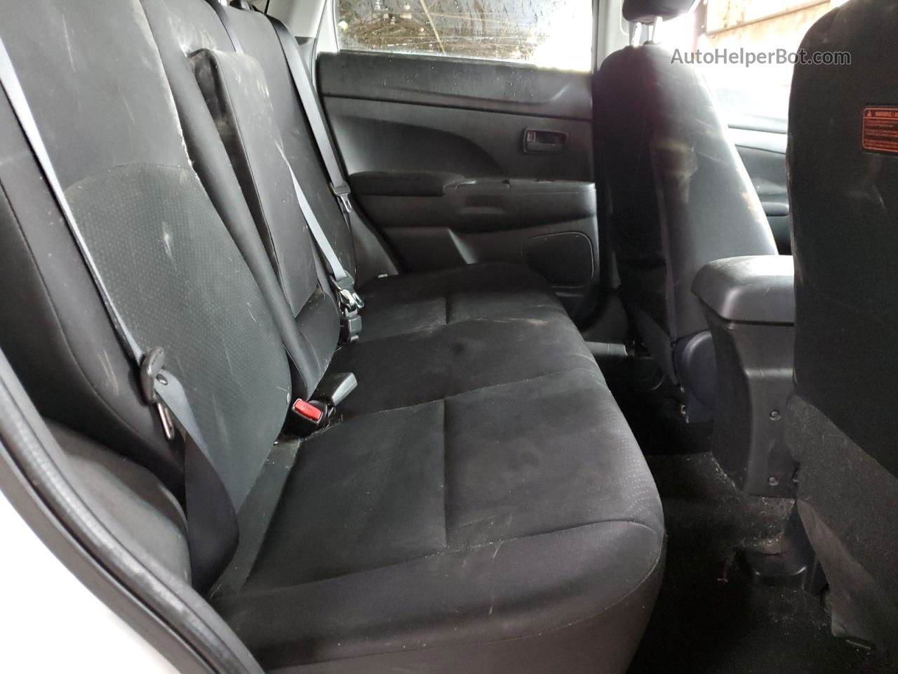 2015 Mitsubishi Outlander Sport Es White vin: 4A4AR3AU1FE013891