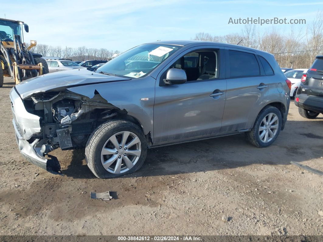 2015 Mitsubishi Outlander Sport Es Silver vin: 4A4AR3AU1FE014247