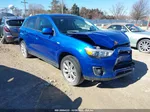 2015 Mitsubishi Outlander Sport Es Blue vin: 4A4AR3AU1FE027757