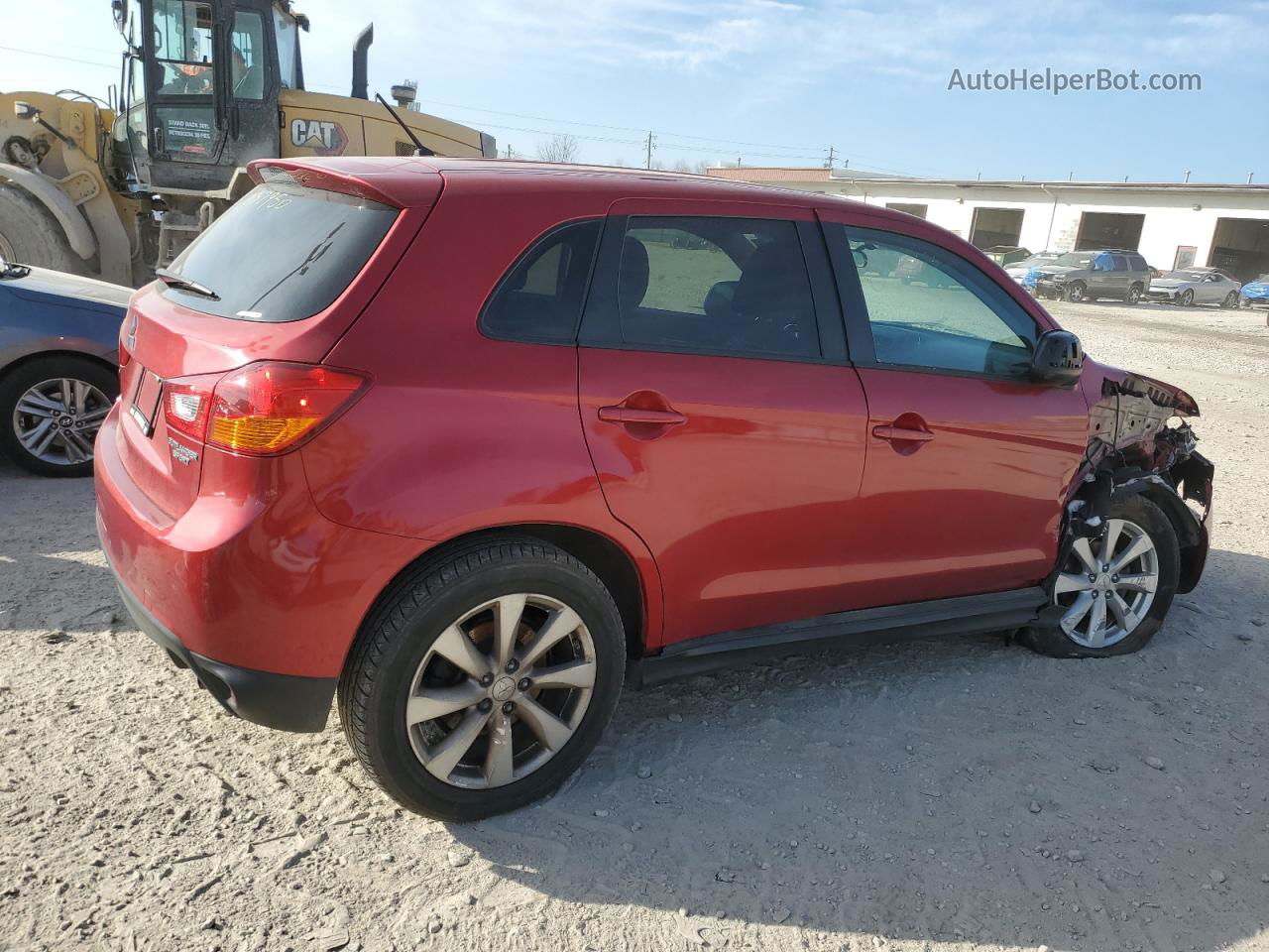 2015 Mitsubishi Outlander Sport Es Красный vin: 4A4AR3AU1FE037950