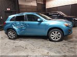 2013 Mitsubishi Outlander Sport Es Light Blue vin: 4A4AR3AU2DE003061