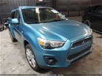 2013 Mitsubishi Outlander Sport Es Light Blue vin: 4A4AR3AU2DE003061