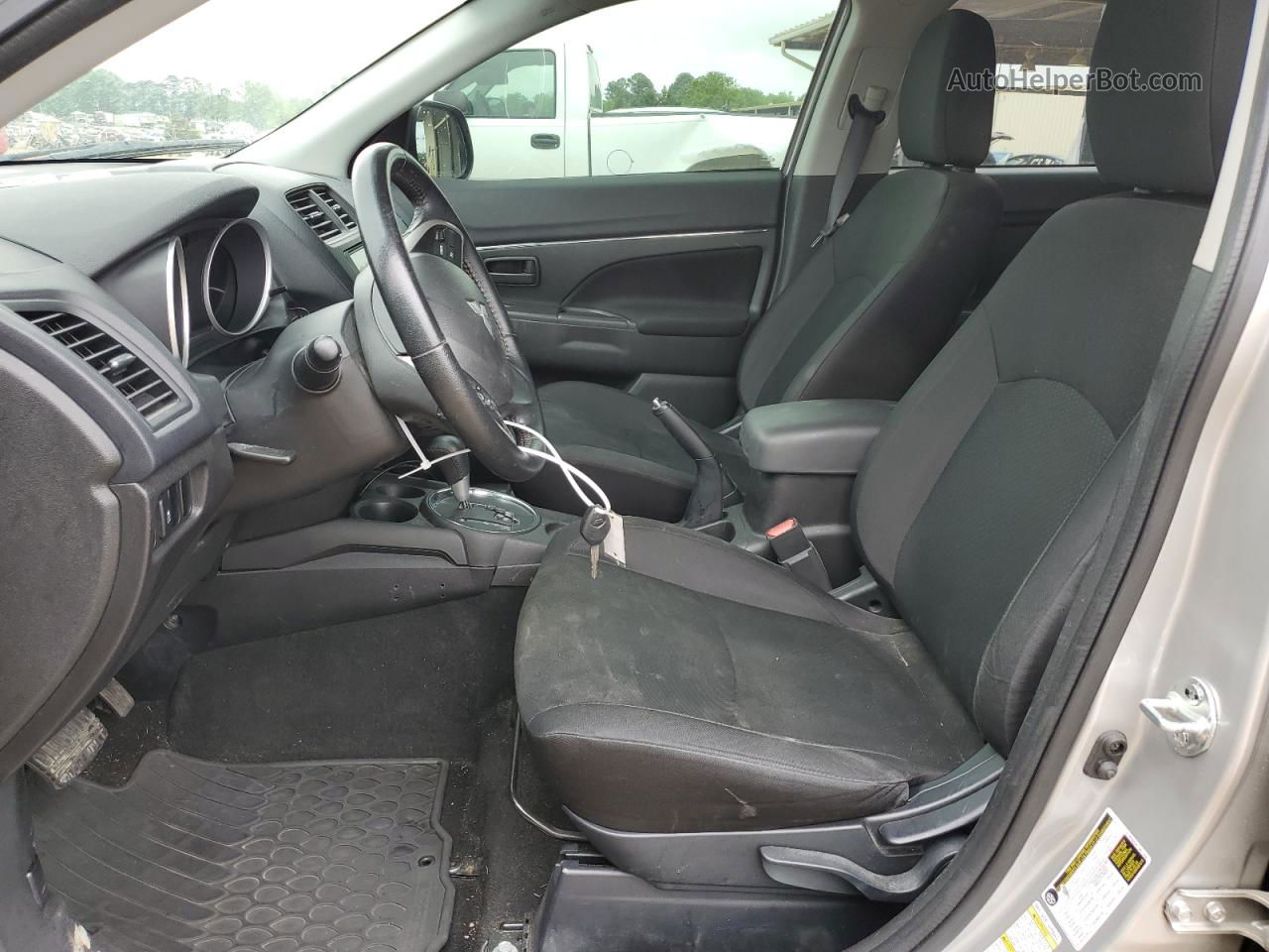2015 Mitsubishi Outlander Sport Es Silver vin: 4A4AR3AU2FE001880