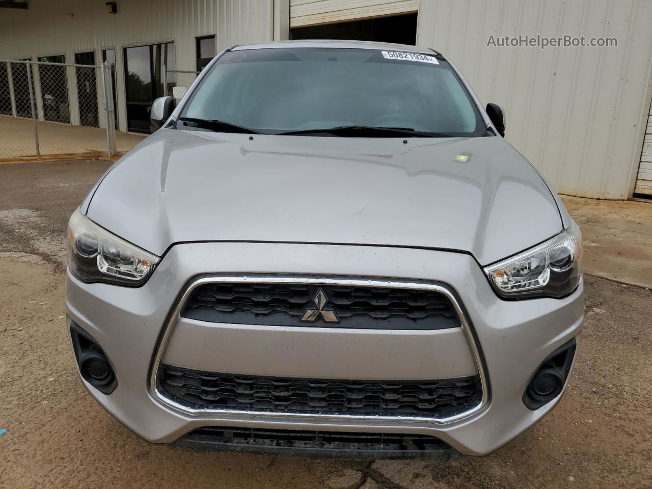 2015 Mitsubishi Outlander Sport Es Silver vin: 4A4AR3AU2FE001880