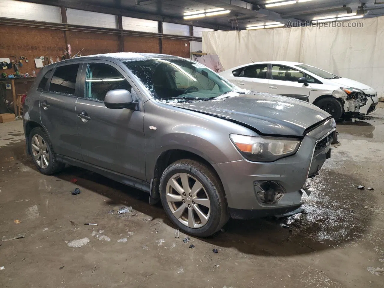 2015 Mitsubishi Outlander Sport Es Угольный vin: 4A4AR3AU2FE019621