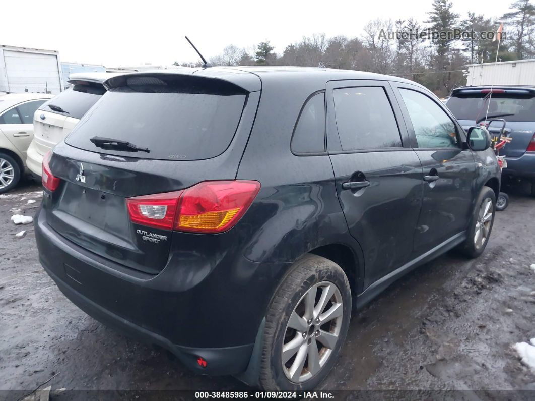 2015 Mitsubishi Outlander Sport Es Black vin: 4A4AR3AU2FE025046